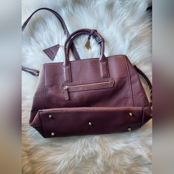 Beautiful auburn handbag by L.Credi - Picture 10 of 11